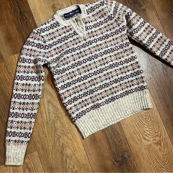 Vintage Sweaters - Vintage 90’s 100% Wool Sweater Vintage Wool Sweater Vintage Sweater Shetland
